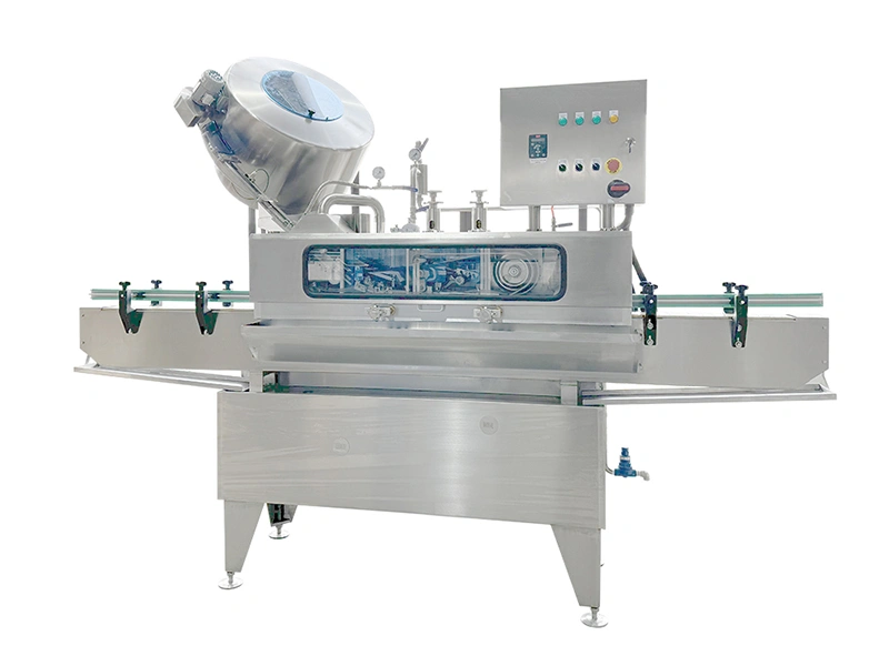 Glass Bottle Vacuum Capping Machine (Steam Spraying)